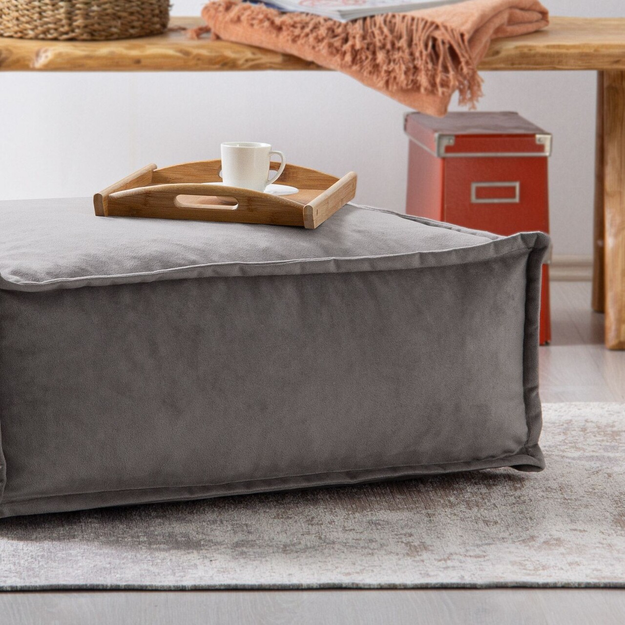 Fotoliu, Atelier del Sofa, 363SLD1147, Textil, Gri deschis - view 6