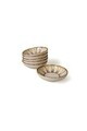 Set boluri pentru sos, Hermia, 275KRM2699, 13 cm, Bow / Alb
