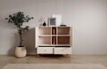 Comoda ADRK, Tili 2D 2S 2P, 100.2x40.8x95 cm, PAL laminat, bej