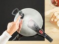 Oala sub presiune, Tefal, Secure Chrono P2594401, 8 L, 2 programe de gatire, aluminiu, argintiu