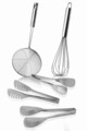 Set accesorii bucatarie, Rowe, 196RWE4113, Inox, Cleste pentru paste  x 1, Multicolor