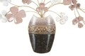 Decoratiune de perete Vase, Mauro Ferretti, 87.5x46 cm, fier, multicolor