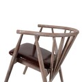 Scaun, Fairfax, Albero49, 55x77x47 cm, Lemn de fag , Antichizat/Maro