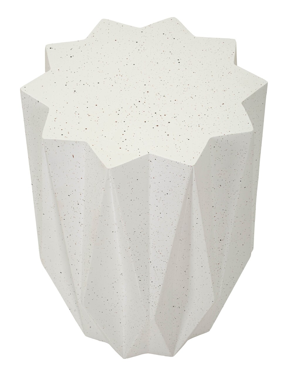 Masuta de cafea, Mauro Ferretti, Star, 38.5x53 cm, utilizare interior / exterior,  oxid de magneziu, crem - view 5