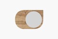 Oglinda decorativa, Siam, Pubble, 60x90x2.2 cm, Maro