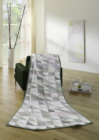 Patura, Biederlack, Sevilla, 150 x 200 cm, poliacrilic, gri