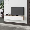 Comoda TV, Homitis, Francy 135, Stejar Safir / Alb