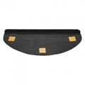 Set 2 covorase pentru trepte Stripes, Heinner, 63.5x23.5 cm, polipropilena, maro