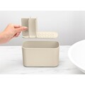 Organizator pentru accesorii baie, Brabantia, Caddy Soft Beige, 19.7x9.8x11 cm, polipropilena, bej