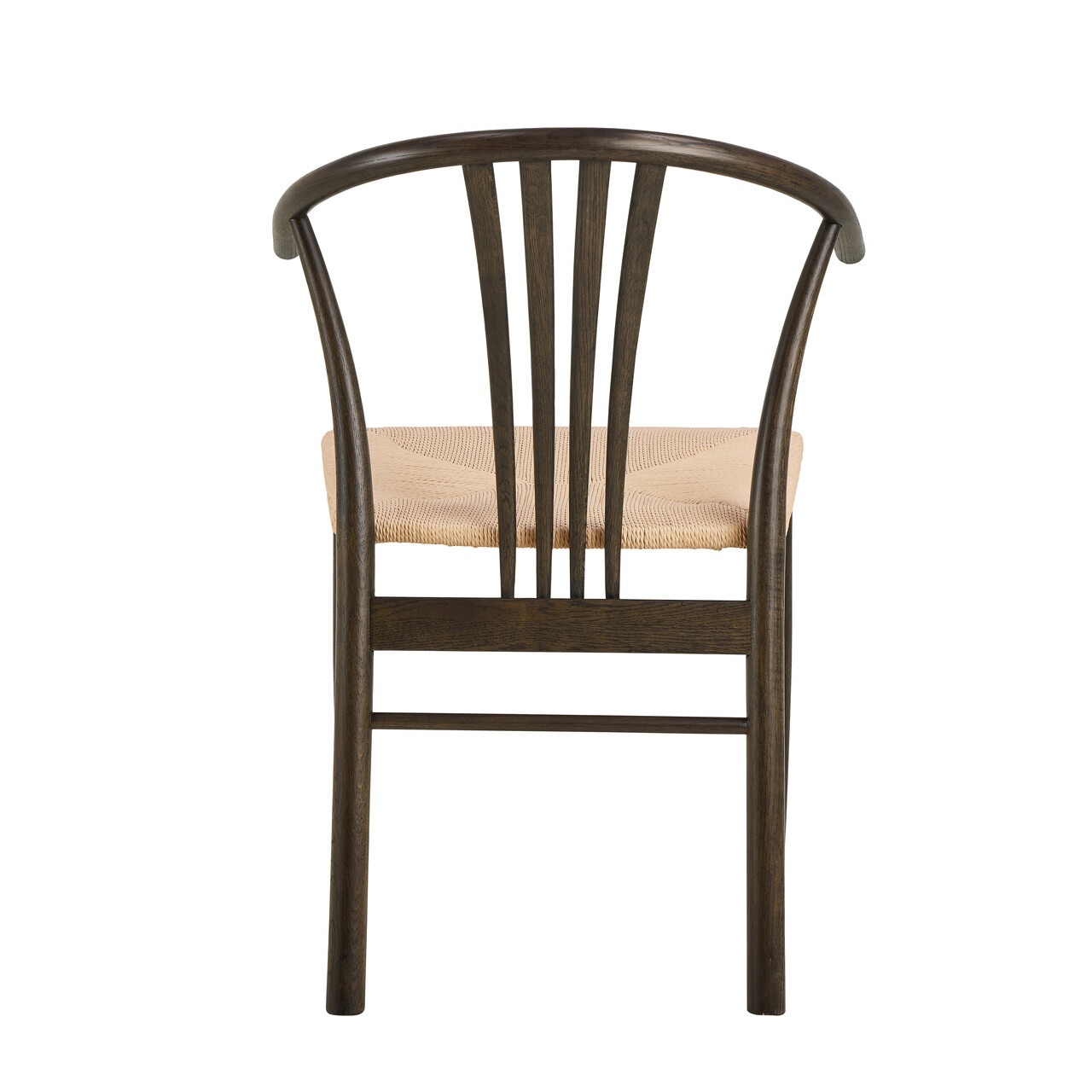 Scaun York, Actona, 54x54x83 cm, lemn de stejar, alb - view 6