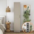 Dulap pentru haine, Hanah Home, BA292, 45x210x57.5 cm, Gresie