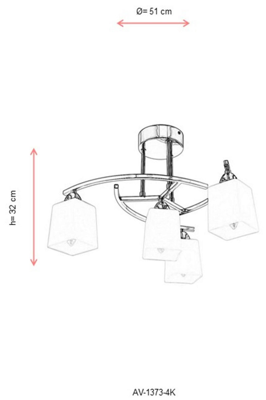 Lustra, Avonni, 683AVN1102, Metal, Crom