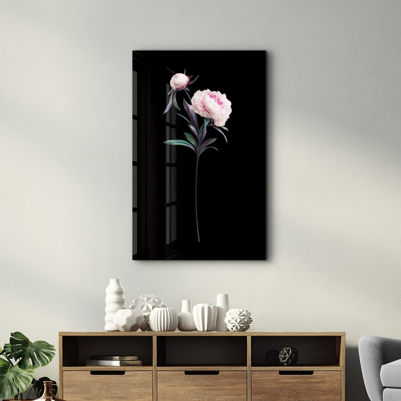 Tablou decorativ, OGLS-2095, Dimensiuni: 46 x 72 cm, Multicolor — imaginea 4