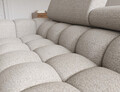 Coltar extensibil dreapta 3 locuri ELTAP, RT-20ROY, Felro, 285x181x93 cm, lemn/poliester, bej