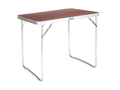 Masuta pliabila pentru camping Tourneo, Happy Green, 80 x 60 x 70 cm, otel
