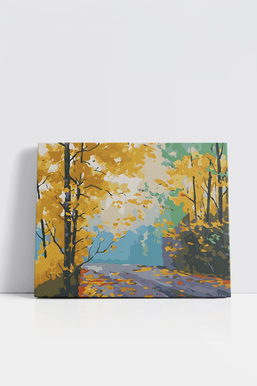 Pictura pe numere, Wallxpert, Artsylrbaskı14, Multicolor - view 2