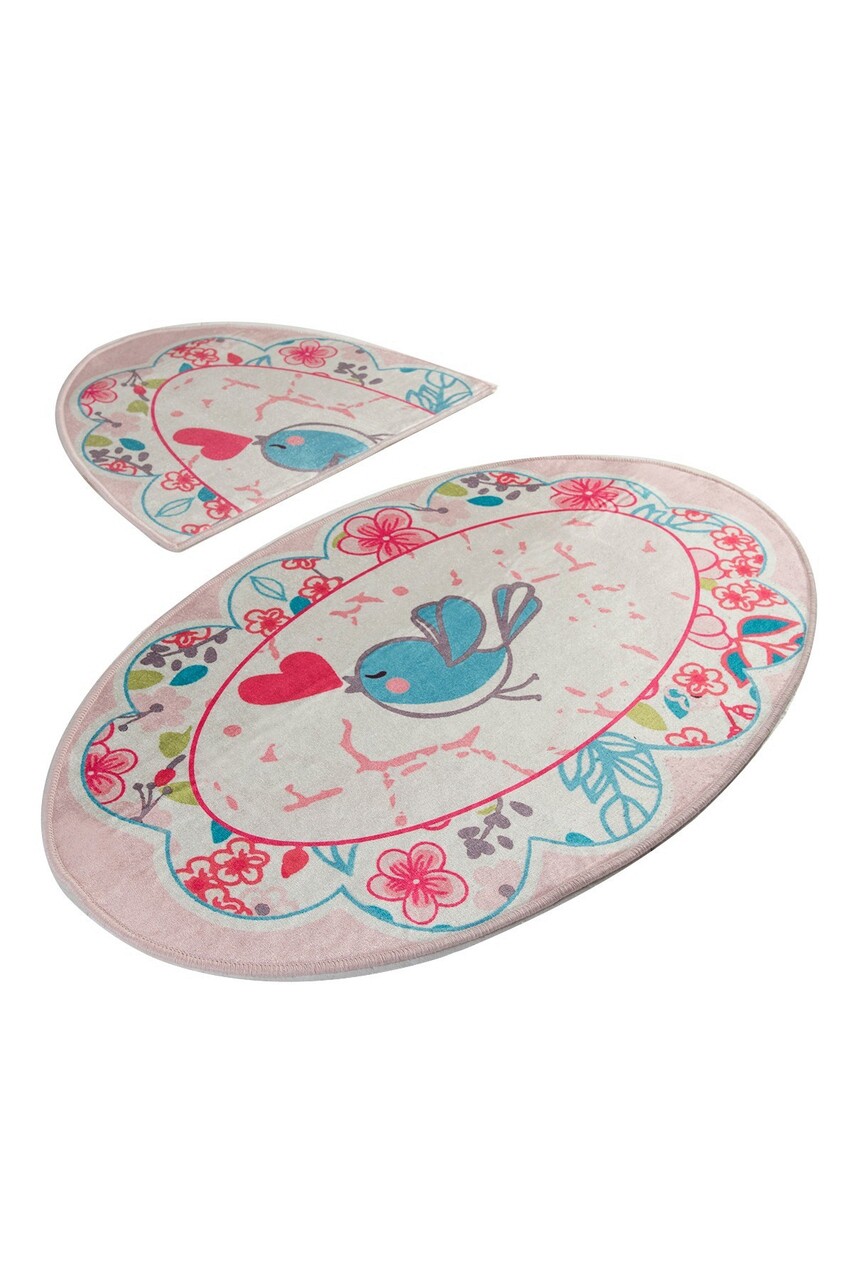 Set covorase de baie, L'essentiel Maison, Bemol Oval, Multicolor - view 2