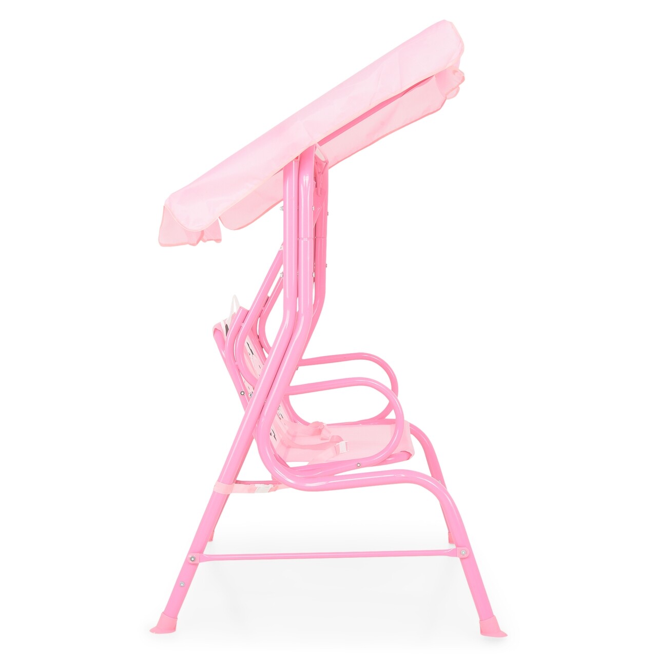 Leagan pentru copii, Cow, 115 x 75 x 110 cm, roz - imagine 7