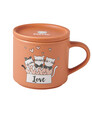 Set 2 cani, Cats, Brandani, 10x9 cm, portelan New Bone China