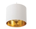 Lustra ELTAP, Vespillo, 75x18x105 cm, 3xE27, 15W, otel/PVC, alb/auriu