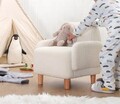 Fotoliu pentru copii, Fluffe, 209FLF1427, Blana artificiala, Alb