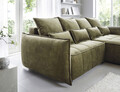 Coltar extensibil dreapta 4 locuri ELTAP, RT-33TOS, Campo, 265x196x88 cm, lemn/poliester, verde olive