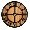 Ceas de perete, MET-MDF-UYART-2020, Dimensiune: 50 x 50 cm, Negru