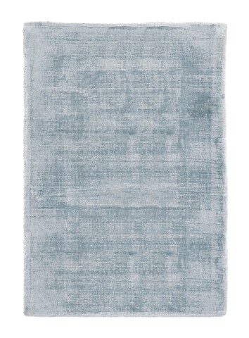 Covor Rashmi, Bizzotto, 140 x 200 cm, viscoza, verso din bumbac, albastru deschis 140