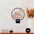 Aplica de perete, Shadow, 526SHD1148, Metal, Negru/Cupru