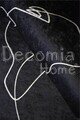 Covor, CLR-0000659-003, 120x200 cm, Poliester, Negru