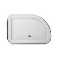 Cutie pentru paine, Brabantia, Roll Top Matt, 44.5x26.2x17.3 cm, otel, argintiu mat