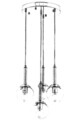Lustra, Avonni, 683AVN1247, Metal, Crom