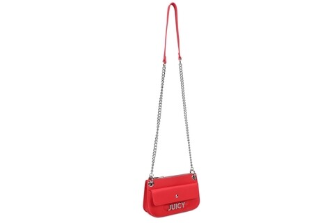 Geanta juicy couture 324, 20x4x13 cm, piele ecologica, rosu