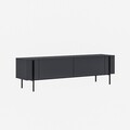 Comoda TV, Odessa, Herman, 160x45.6x31.4 cm, Antracit