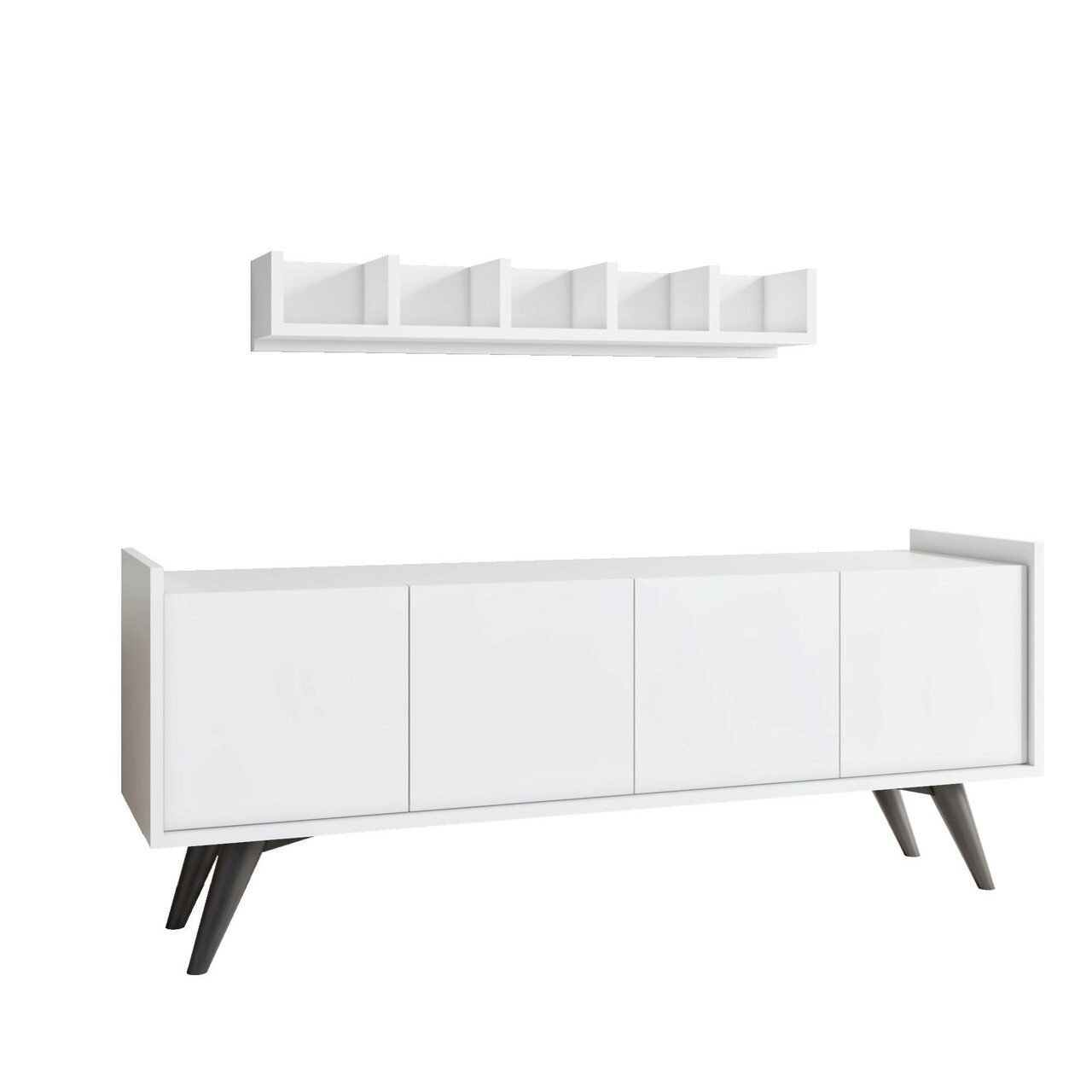 Consola, Mod Design, Siena, Alb - 2 | YEO