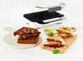 Aparat sandwich maker, Tefal, Snack XL, 850 W, placi detasabile, alb/gri