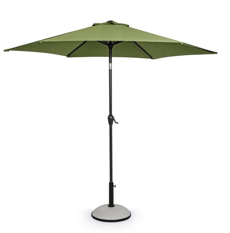 Umbrela pentru gradina / terasa cu functie de inclinare, Kalife, Bizzotto, Ø 270 cm, stalp Ø 36 / 38 mm, verde Gradina