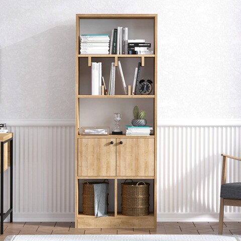 Corp biblioteca, Elegance, Marisa, 60x30x170 cm, Stejar Elegance
