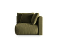 Modul pentru canapea, 1 loc, Chris-184, Micadoni Home, 100x100x80 cm, catifea, verde deschis