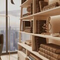 Corp biblioteca, Hanah Home, CPT4780-190, 120x.190x40 cm, PLACAJ CARPEN, Natural