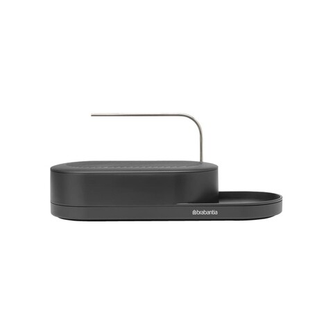 Organizator de chiuveta, Brabantia, SinkStyle Mineral, 35x13x15 cm, plastic, gri inchis