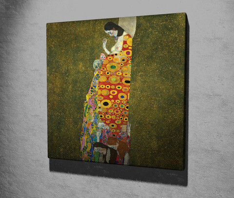 Tablou decorativ, kc247, canvas, lemn, multicolor