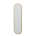 Oglinda decorativa, Siam, Magnum, 40x120x2.2 cm, MDF , Natural