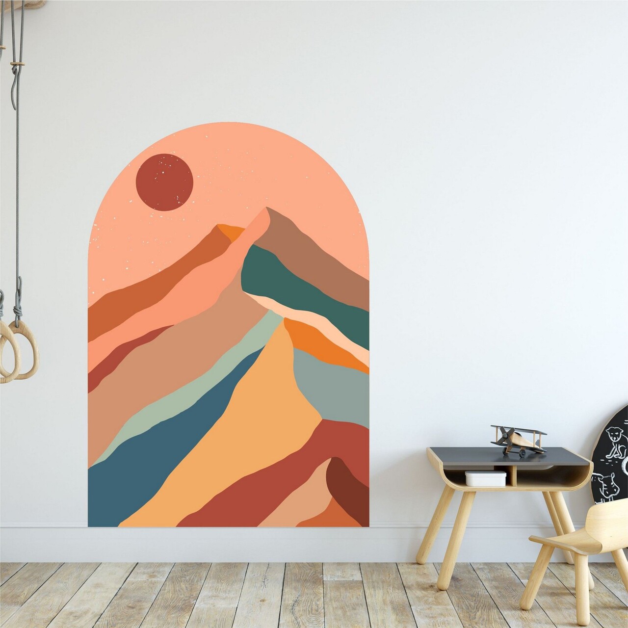 Sticker decorativ, MB-00115, 70 x 100 cm, Multicolor - view 2