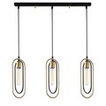 Lustra, Tatum, 584TTM1190, Metal, Negru