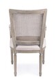 Scaun Liliane, Bizzotto, 58x67x96 cm, frasin/bumbac/in/paie  de Viena, bej