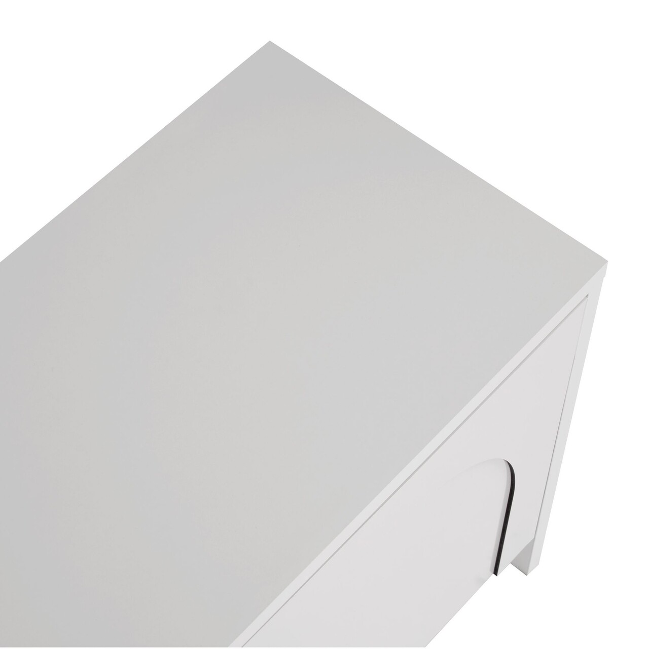 Comoda TV, Nordure, Aurelia, 180x45x32 cm, Alb - imagine 7