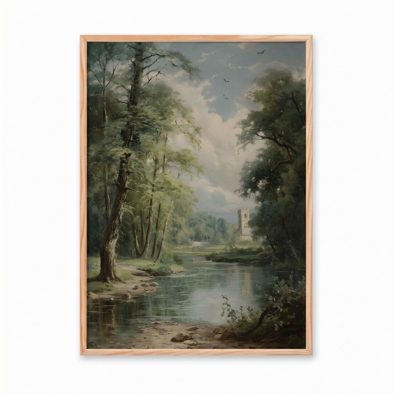 Tablou decorativ, 115008, Lemn masiv, Sticla PVC, Multicolor — imaginea 4