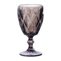 Set 4 pahare vin Lunna, Homla, 310 ml, sticla, gri