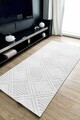 Covor, CLR-Hilda-Beyaz-150, 100x220 cm, Poliester, Alb